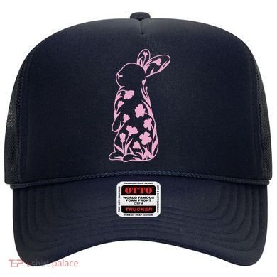 Floral Easter Bunny Hat