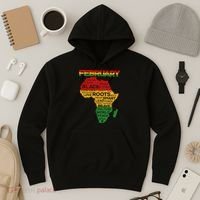 February Africa Black History Month Hoodie thumb 3