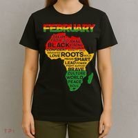 February Africa Black History Month T-Shirt thumb 4