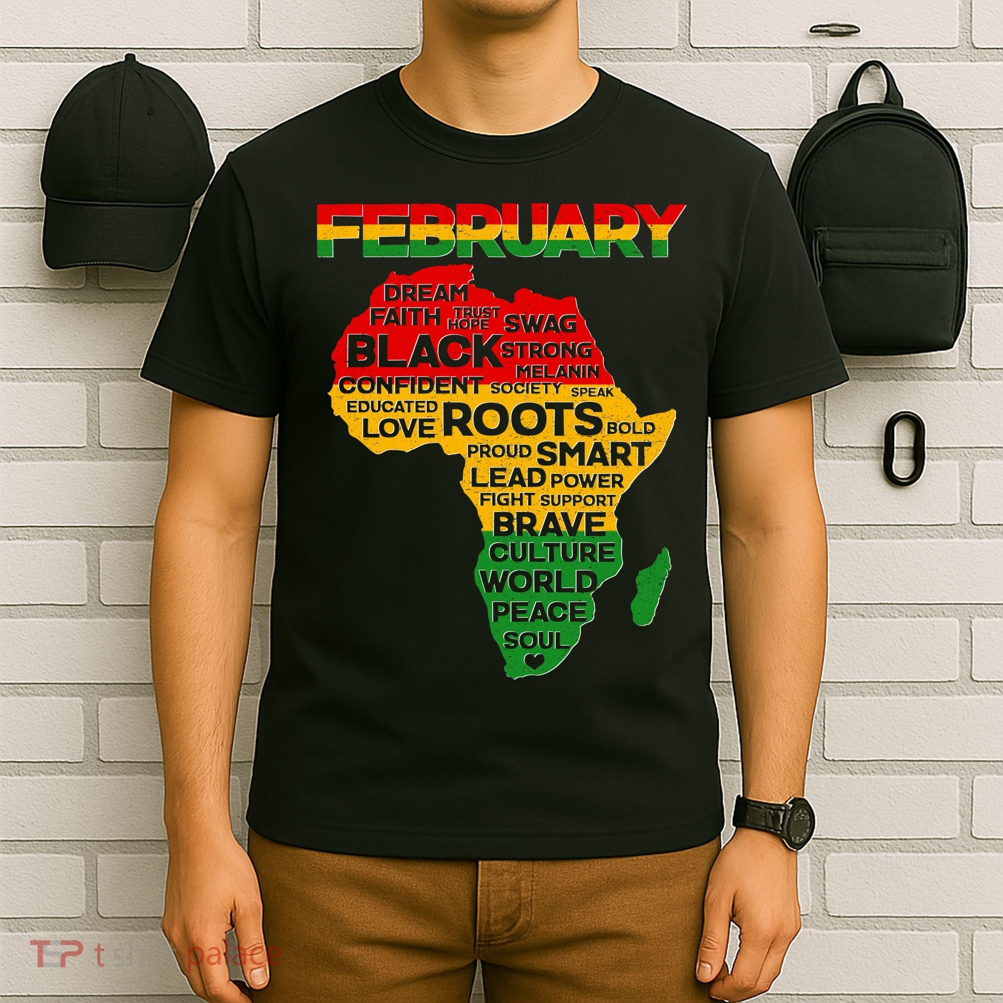 February Africa Black History Month T-Shirt