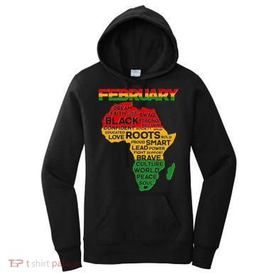 February Africa Black History Month Women's Hoodie
