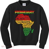 February Africa Black History Month Kids Sweatshirt thumb 0