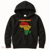 February Africa Black History Month Kids Hoodie thumb 0