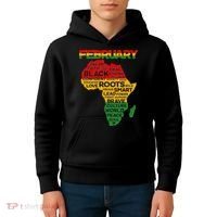 February Africa Black History Month Kids Hoodie thumb 4