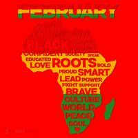 February Africa Black History Month Santa Hat thumb 1