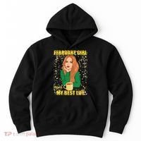 February Girl Living My Best Life Hoodie thumb 0