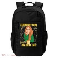 February Girl Living My Best Life Backpack thumb 0