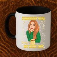 February Girl Living My Best Life Coffee Mug thumb 2