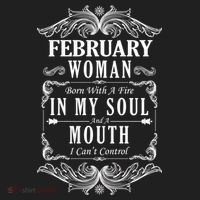 February Woman Funny Birthday Tumbler thumb 3