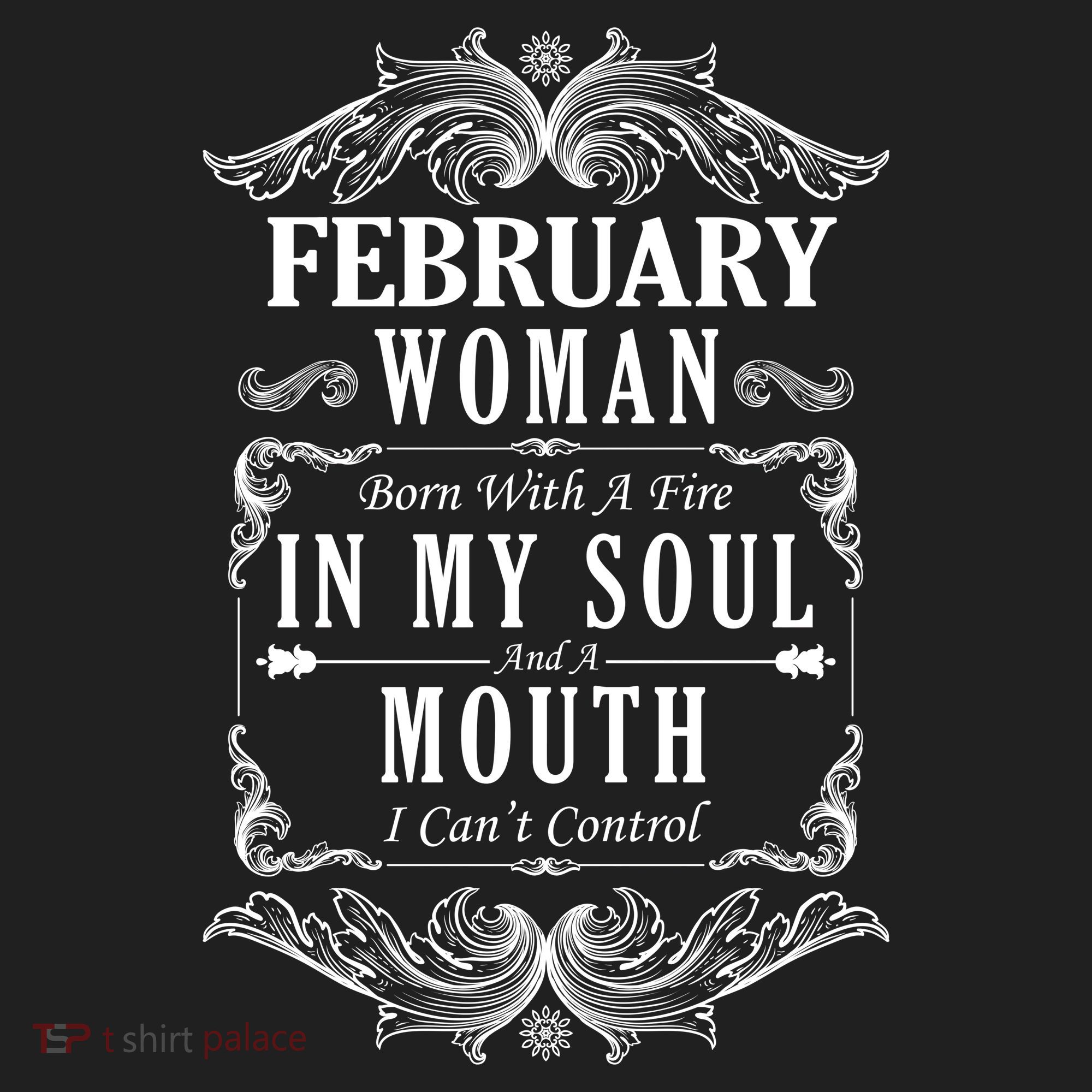 February Woman Funny Birthday Hat