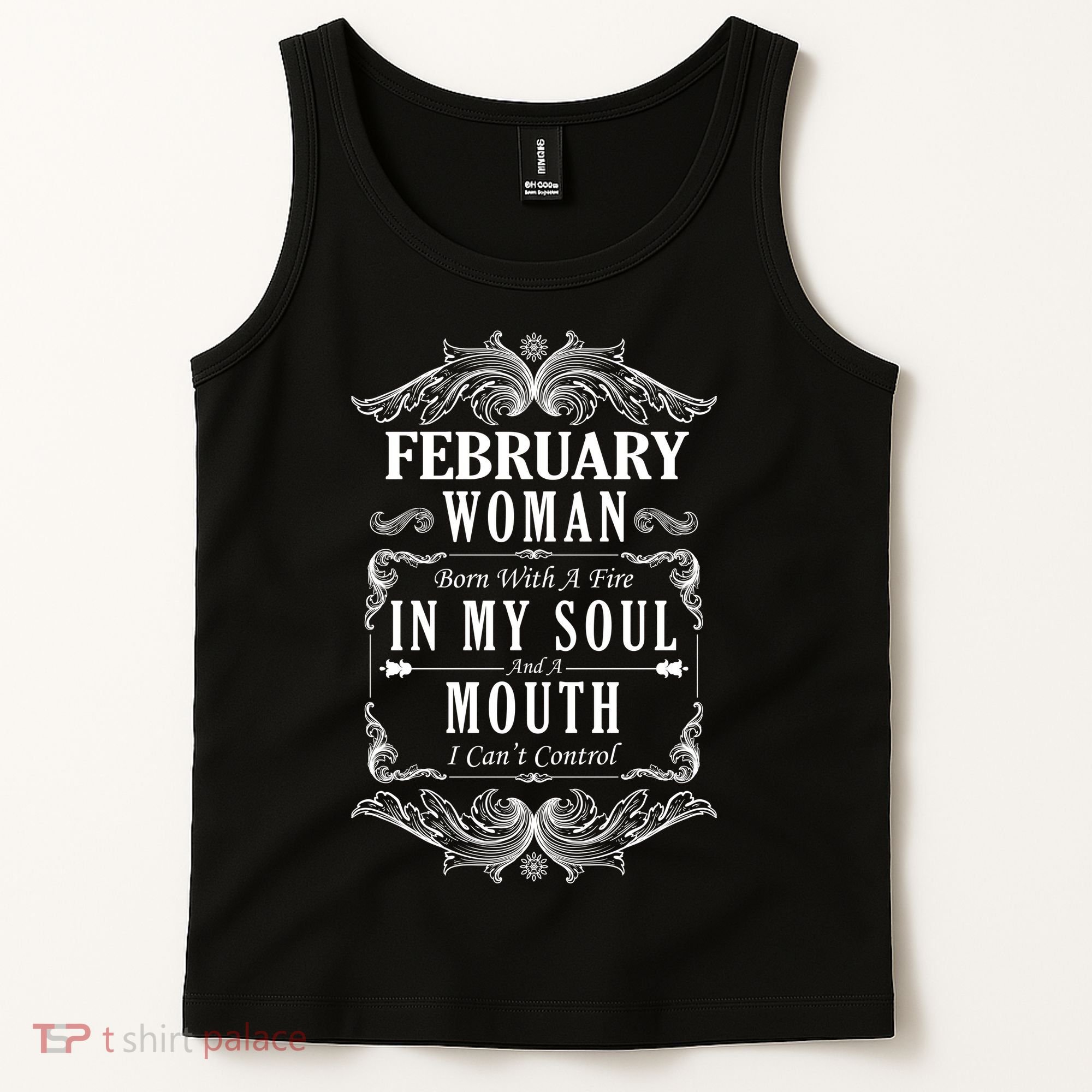 February Woman Funny Birthday Tank Top