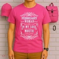 February Woman Funny Birthday T-Shirt thumb 6