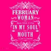 February Woman Funny Birthday Coaster thumb 2