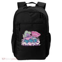Funny Easter Crushing Eggs TRex Dinosaur Monster Truck Backpack thumb 0