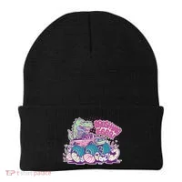 Funny Easter Crushing Eggs TRex Dinosaur Monster Truck Beanie thumb 0
