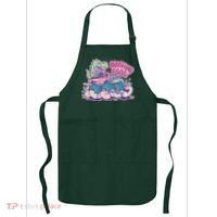 Funny Easter Crushing Eggs TRex Dinosaur Monster Truck Apron thumb 0