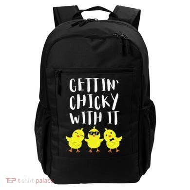 Funny Easter Chick Gettin Chicky With It Backpack