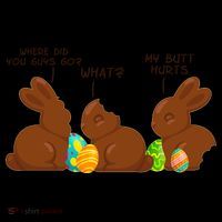 Funny Easter Chocolate Bunny Rabbits Coffee Mug thumb 5