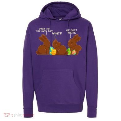Funny Easter Chocolate Bunny Rabbits Hoodie