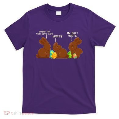 Funny Easter Chocolate Bunny Rabbits T-Shirt
