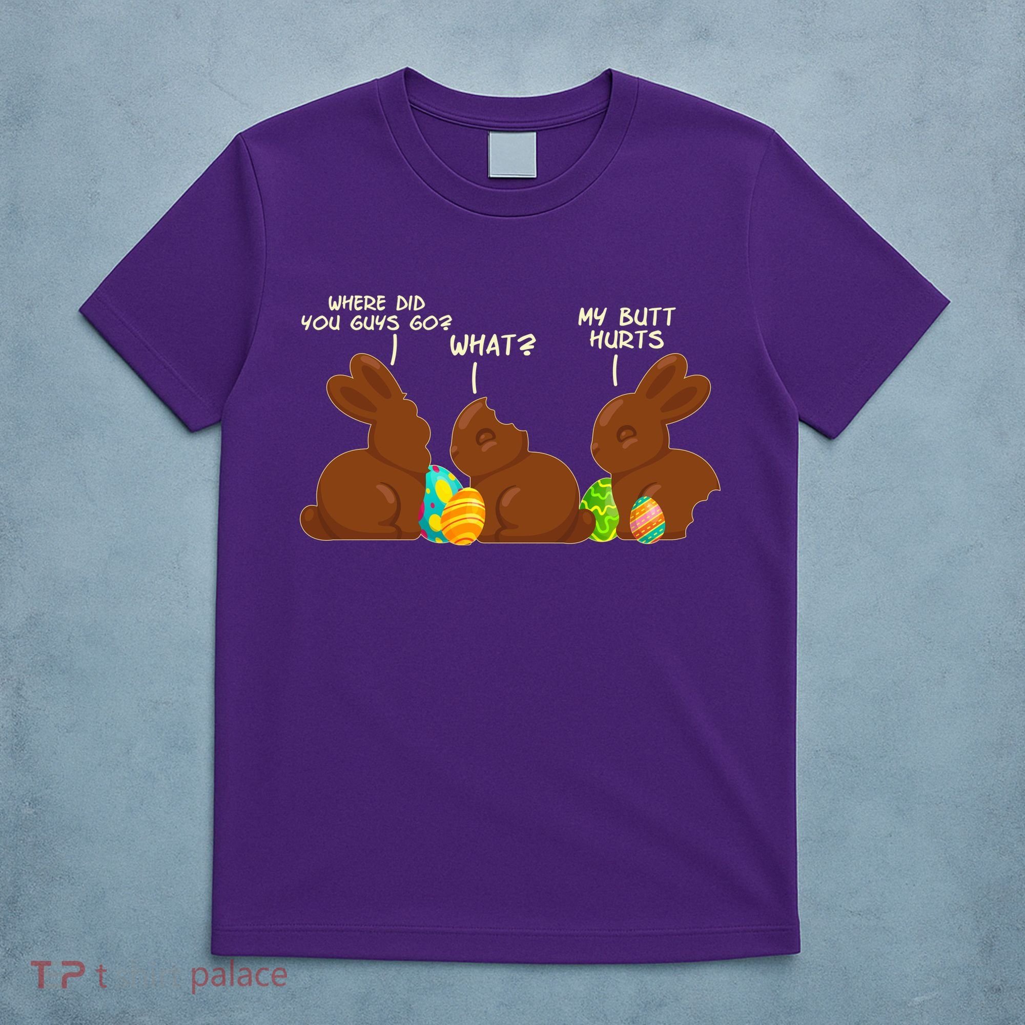 Funny Easter Chocolate Bunny Rabbits T-Shirt