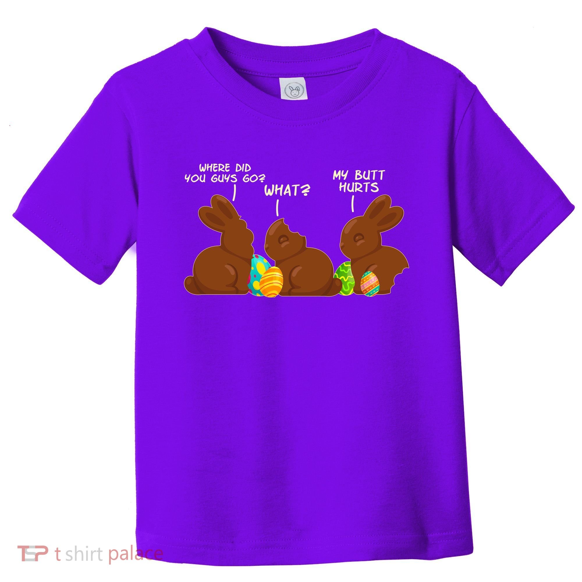 Funny Easter Chocolate Bunny Rabbits Toddler T-Shirt
