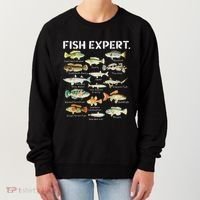 Fish Expert Cute Fish Child Fishing Women's Sweatshirt thumb 0