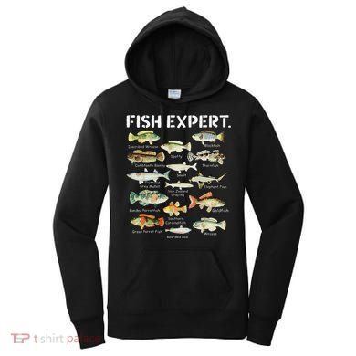 Fish Expert Cute Fish Child Fishing Women's Hoodie