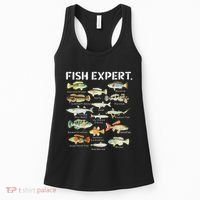 Fish Expert Cute Fish Child Fishing Women's Tank Top thumb 0