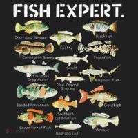 Fish Expert Cute Fish Child Fishing Hat thumb 2