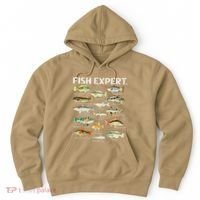 Fish Expert Cute Fish Child Fishing Hoodie thumb 0