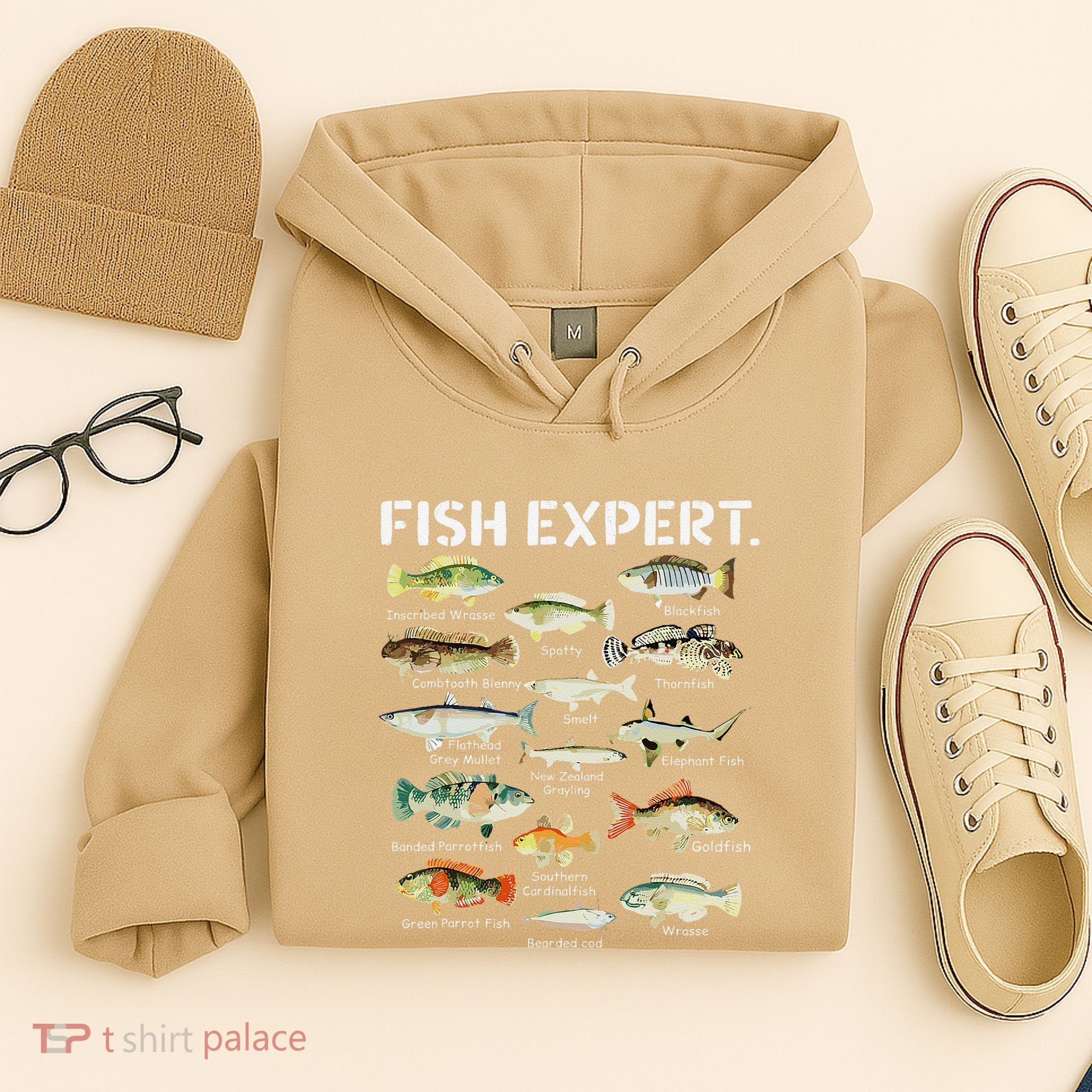 Fish Expert Cute Fish Child Fishing Hoodie