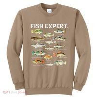 Fish Expert Cute Fish Child Fishing Sweatshirt thumb 0