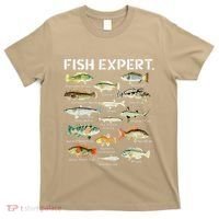 Fish Expert Cute Fish Child Fishing T-Shirt thumb 0