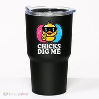 Funny Easter Chicks Dig Me Tumbler thumb 0