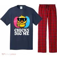 Funny Easter Chicks Dig Me Pajama Set thumb 0
