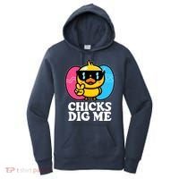 Funny Easter Chicks Dig Me Women's Hoodie thumb 0
