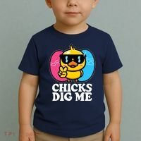 Funny Easter Chicks Dig Me Toddler T-Shirt thumb 2