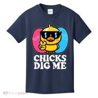Funny Easter Chicks Dig Me Kids T-Shirt thumb 0