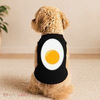 Fried Egg Cute Lazy Halloween Costume Doggie Tank thumb 2