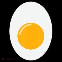Fried Egg Cute Lazy Halloween Costume Long Sleeve Shirt thumb 2