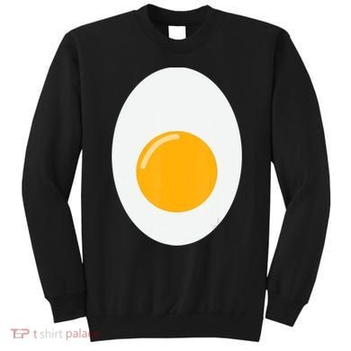Fried Egg Cute Lazy Halloween Costume Sweatshirt