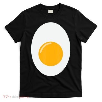 Fried Egg Cute Lazy Halloween Costume T-Shirt