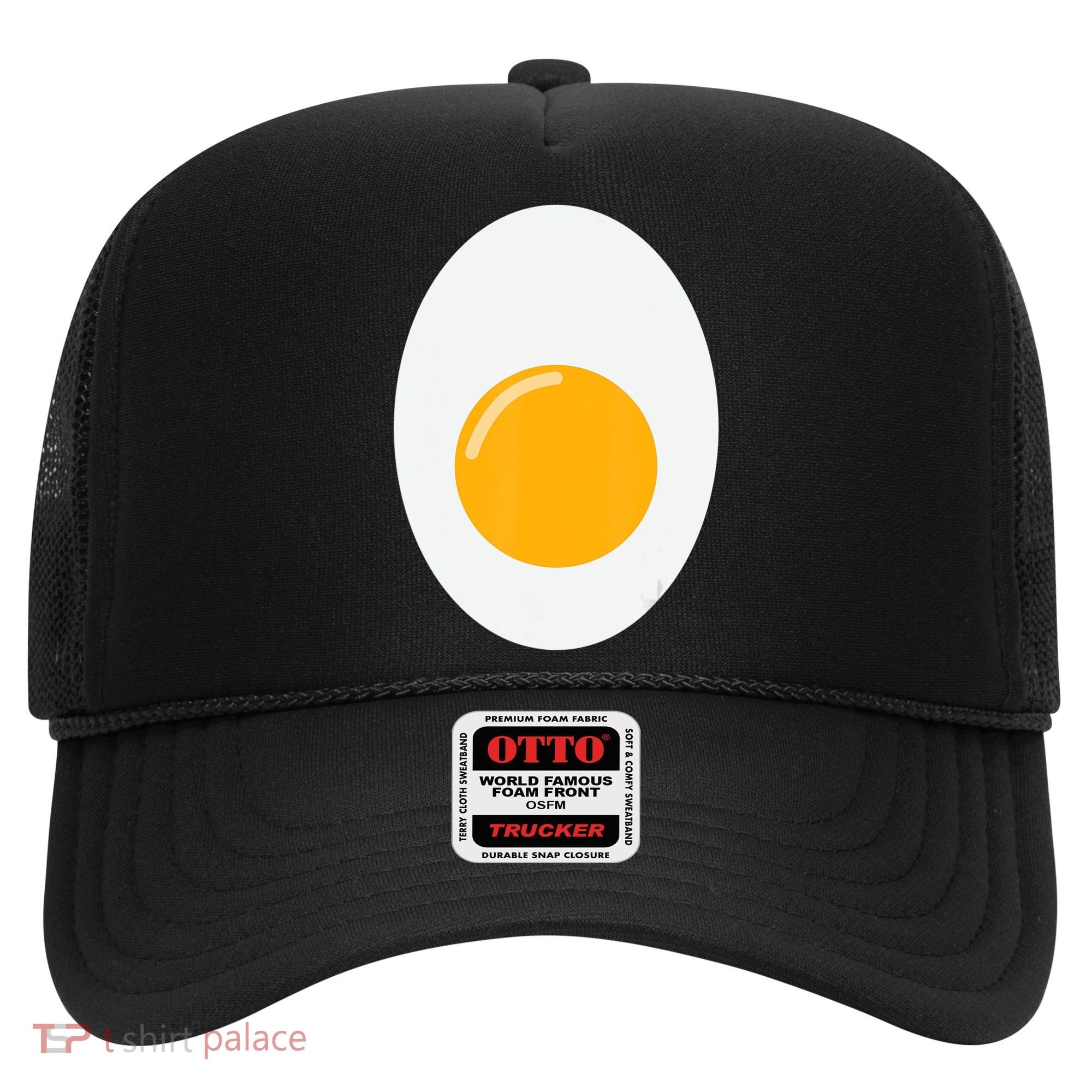 Fried Egg Cute Lazy Halloween Costume Hat