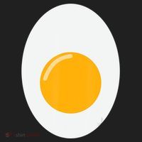 Fried Egg Cute Lazy Halloween Costume Hat thumb 2