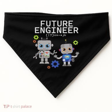 Future Engineer Costume Robot Robotics USA-Made Doggie Bandana