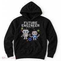 Future Engineer Costume Robot Robotics Hoodie thumb 0