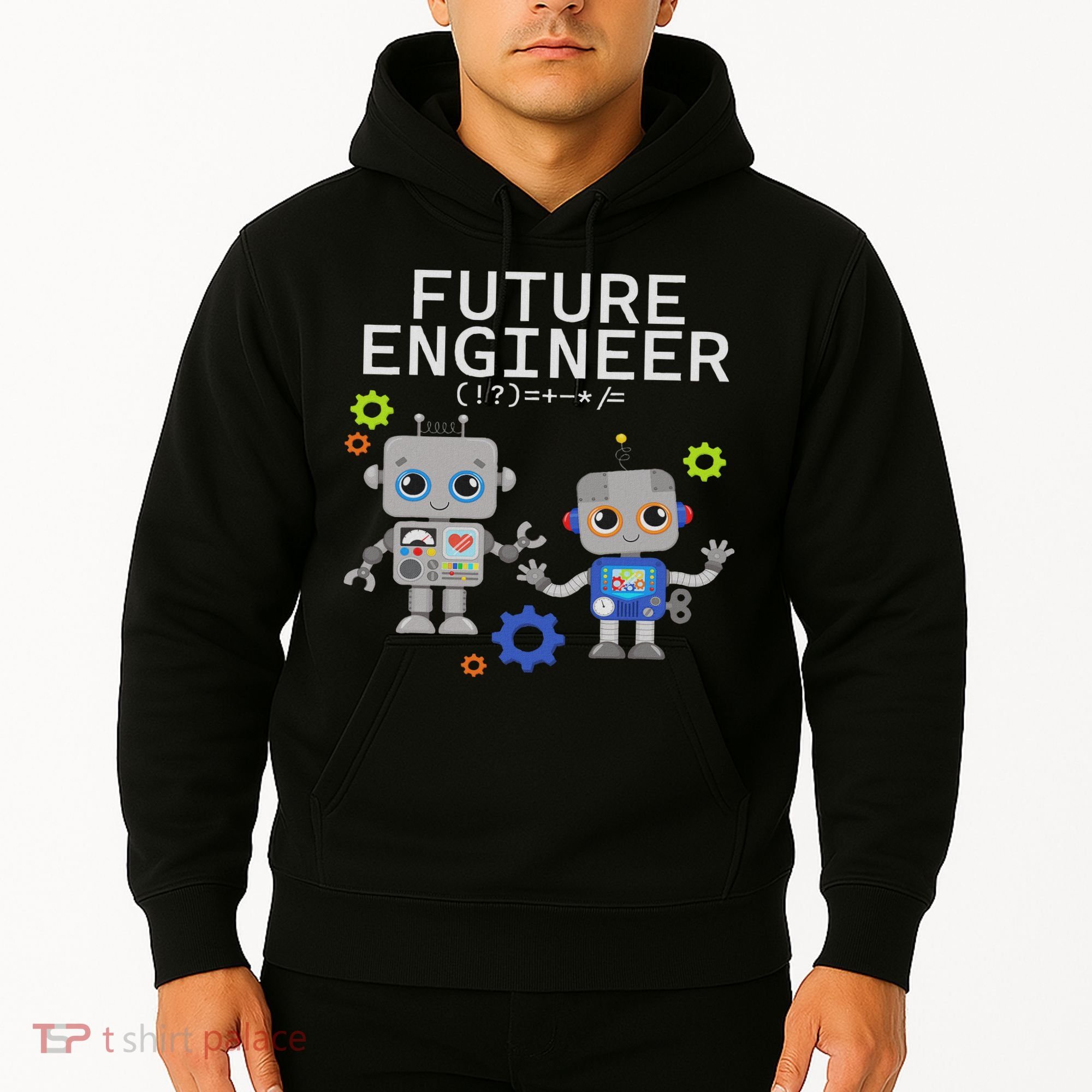 Future Engineer Costume Robot Robotics Hoodie