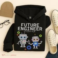 Future Engineer Costume Robot Robotics Hoodie thumb 4