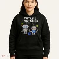 Future Engineer Costume Robot Robotics Hoodie thumb 5